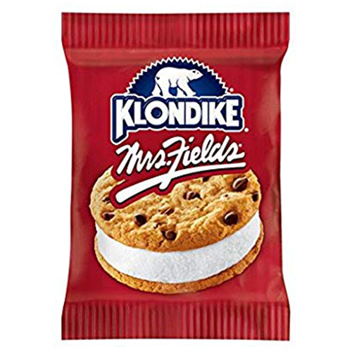 Klondike Mrs. Fields Ice Cream Cookie Sandwich (Single/6 oz)
