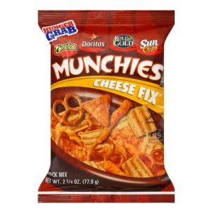Munchies Cheese Fix Snack Mix Cheetos, Doritos, Rold Gold, a... (Single/2.75 OZ Foil Bag)