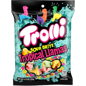 Trolli Sour Brite Llamas Gummi Candy (Single/4.25 OZ)