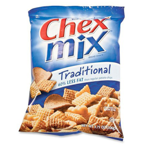 Chex Mix Savory Traditional Snack Mix (Single/3.75 oz Bag)