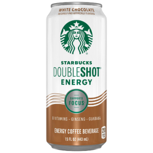 Starbucks Double Shot Energy White Chocolate (Single/15 oz Can)