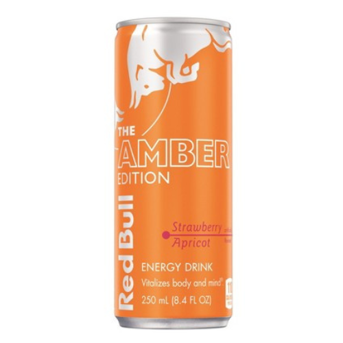 Red Bull Amber Edition - Strawberry Apricot (Single/8.40 oz Can)