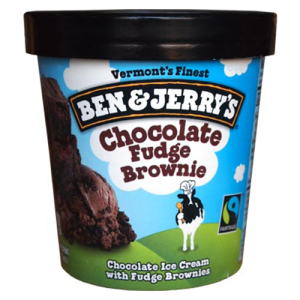 Ben & Jerry's Chocolate Fudge Brownie (Single/1 Pint)