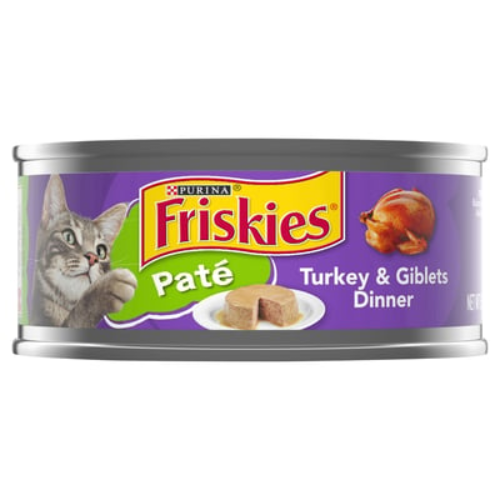 Friskies Paté Turkey & Giblets Dinner (Single/5.5 OZ Can)