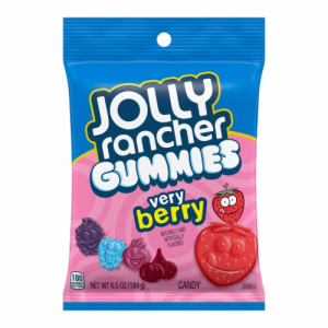 "Jolly Rancher Gummies Very Berry " (Single/6.5 OZ)