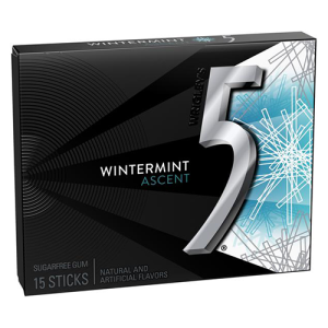 5 Gum Wintermint Ascent (Single/15 Piece)