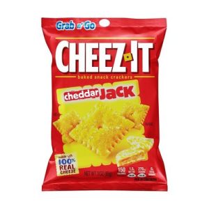 Sunshine Cheez-It Baked Snack Crackers Cheddar Jack - Grab n' Go (Single/3.00 OZ Foil Bag)