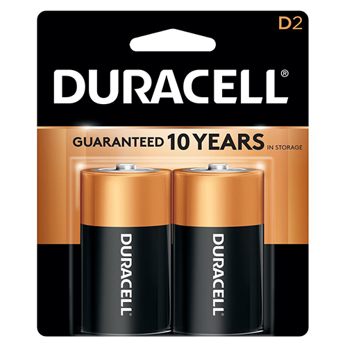 Duracell Batteries D (2 Pack/D)