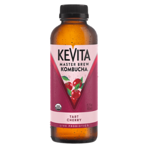 KeVita Kombucha Tart Cherry (Single/15.2 oz Bottle)
