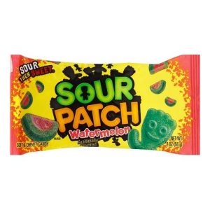 Sour Patch Soft & Chewy Candy Watermelon (Single/2.00 OZ Plastic Bag)