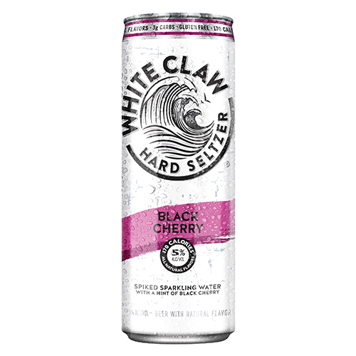 White Claw Hard Seltzer Black Cherry (Single/19.2 oz Can)