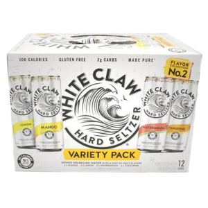 White Claw Flavor No.2 Variety Pack (12 Pack/12 oz Cans)