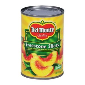 Del Monte Freestone Slices Yellow Freestone Peaches in He... (Single/15.25 OZ Pull Top Can)