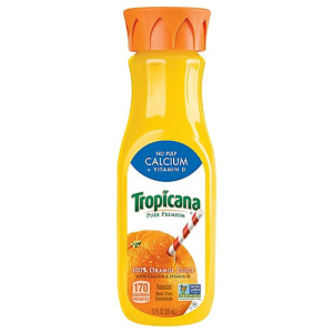 Tropicana Orange Juice No Pulp (Single/12 oz)
