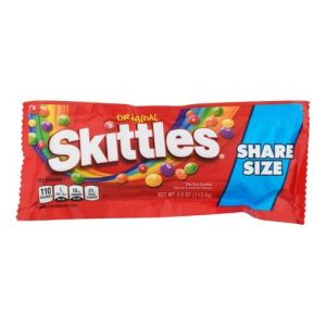 Skittles Bite Size Candies Original - Share Size (Single/4.00 OZ Plastic Bag)