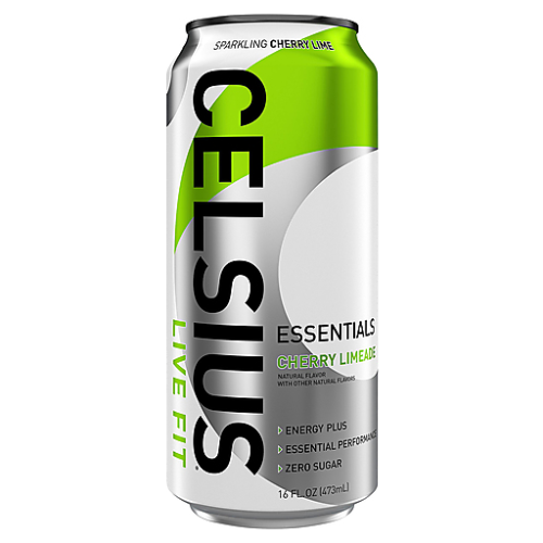 Celsius Essentials Cherry Limeade (Single/16 OZ Can)