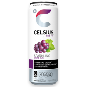 Celsius Sparkling Grape Rush (Single/12 oz)