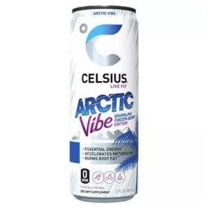 Celsius Live Fit Arctic Vibe Sparkling Frozen Berry (Single/12 oz)