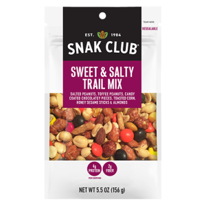Snak Club Sweet and Salty Trail Mix (Single/5.5 oz Bag)