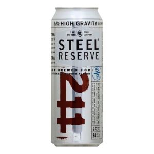 Steel Reserve 211 High Gravity Lager Can (Singles/24 FL OZ Can)