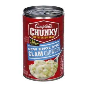 Campbell's Chunky Soup New England Clam Chowder (Single/18.80 OZ Pull Top Can)