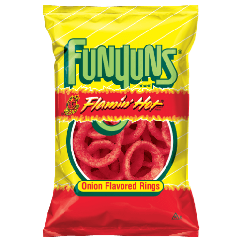 Funyuns Flamin Hot (Single/2.125 oz Bag)