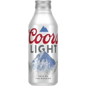 Coors Light Aluminum Bottle (9 Pack/16 oz Aluminum Bottle)