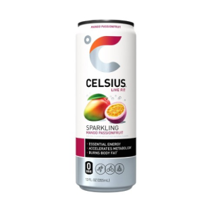 Celsius Sparkling Mango Passionfruit Energy Drink (Single/12.00 OZ Can)