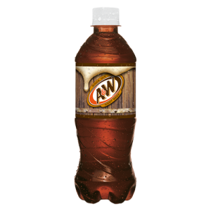 A&W Rootbeer Soda (Single/20 oz Bottle)