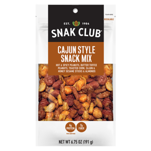 Snak Club Cajun Style Snack Mix (Single/6.75 oz Bag)