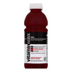 Glaceau Vitamin Water Nutrient Enhanced Water Beverage XXX - Acai-Blueberry-Pomegrana... (Single/20.00 FL OZ Plastic Bottle)