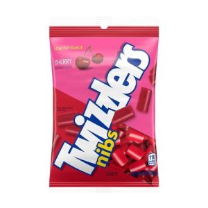 Twizzlers Nibs Candy Cherry - Little Nibbles (Single/6.00 OZ Plastic Bag)