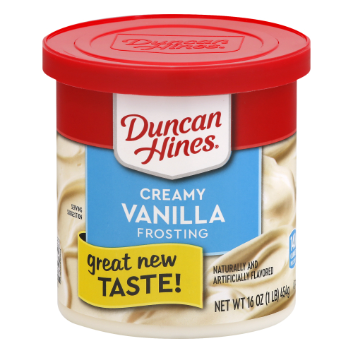 Duncan Hines Creamy Vanilla Frosting (16 oz)