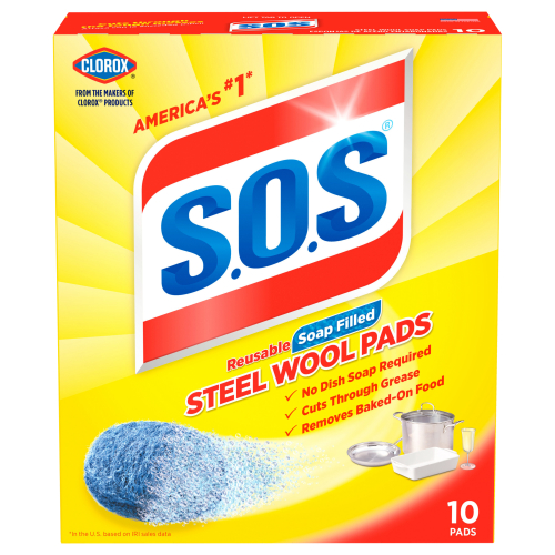 S.O.S Steel Wool Soap Pads