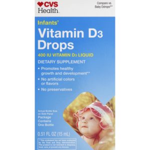 CVS CVS HEALTH INFNT D3 400IU DROP (0.51 OZ)
