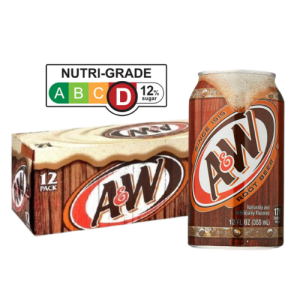 A&W Root Beer (single/12oz can)