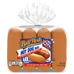 Bread Hot Dog Buns (8 Pack/12-15 oz)
