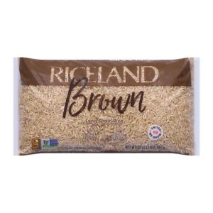 Riceland Natural Brown Rice Extra Long Grain (Single/32.00 OZ Plastic Bag)