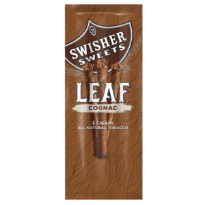 Swisher Sweets Leaf Cognac  (Single/3 CT)