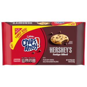 Chips Ahoy! Hershey Fudge Filled Family Size Cookies Family size! (14.85 oz)