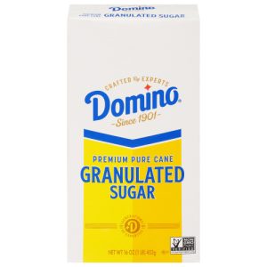 Domino Premium Pure Cane Granulated Sugar . (1 lb)