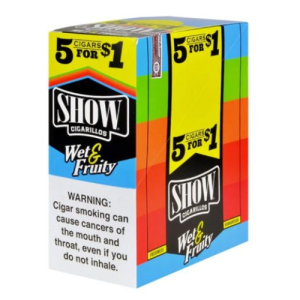 Show Cigarillos Wet & Fruity (Single/5 CT)