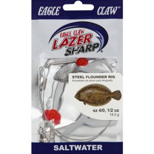 Eagle Claw EAGLE CLAW LZR SHR RIG FLNDR STL (1 CT)