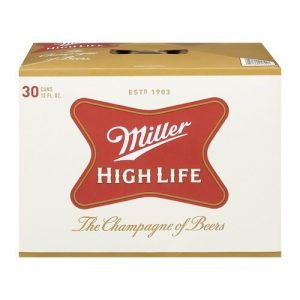 Miller High Life Can (30 Pack/12 FL OZ Can)