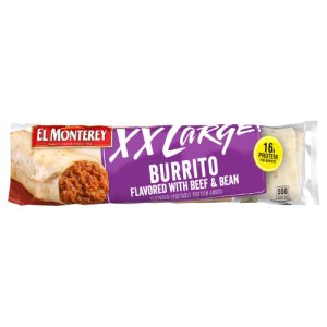 El Monterey XX Large Beef & Bean Burrito Bag (8 oz)