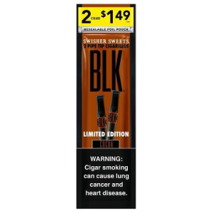 Swisher Sweets Black Tip Cigarillos Cocoa  (Single/2 CT)
