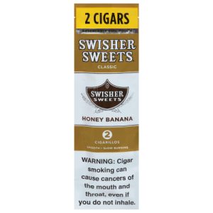 Swisher Sweets Classic Honey Banana Cigars (2 ea)