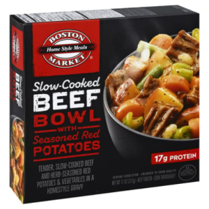 Boston Market Slow-Cooked Beef Bowl with Seasoned Red Potatoes (11 oz)