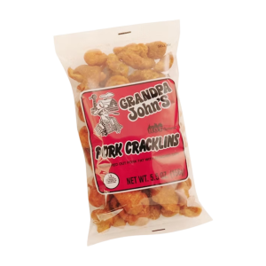 Grandpa John’s Hot Pork Cracklins (single/1.75oz)