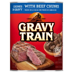 Gravy Train Chunks in Gravy With Beef Chunks Wet Dog Food, Can (13.2 Oz)